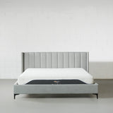 COVA - Grey Fabric Bed