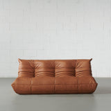 KABINE - Brown Three Seater Module