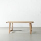 CONTRYSIDE - Oak Wood Farmhouse Dining Table