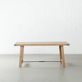 CONTRYSIDE - Oak Wood Farmhouse Dining Table