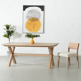HERITAGE - Oak Wood Farmhouse Dining Table