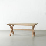 HERITAGE - Oak Wood Farmhouse Dining Table