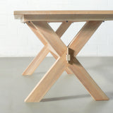 HERITAGE - Oak Wood Farmhouse Dining Table