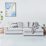 BRYCE - Cream Interchangeable Sectional Sofa
