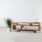 DAYTON-Mid Century Rustic Modern TV Unit - Wazo Furniture