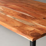 ESTRELA - Live Edge Acacia Dining Table (200 cm) - Wazo Furniture