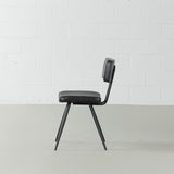 BLAKE - Leather Dining Chair (Black)