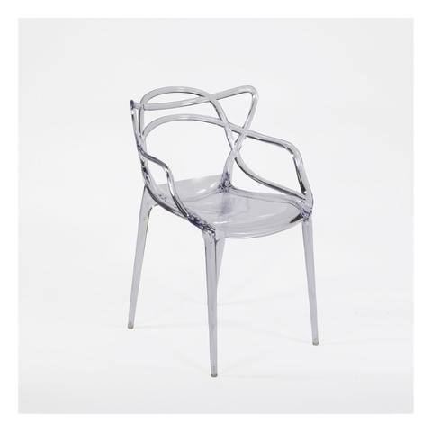 Transparent Philippe Starck Style Masters Chair
