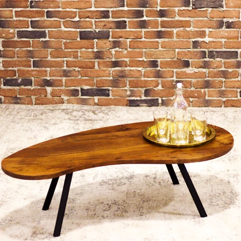 BERN - Acacia Wood Coffee Table - Wazo Furniture
