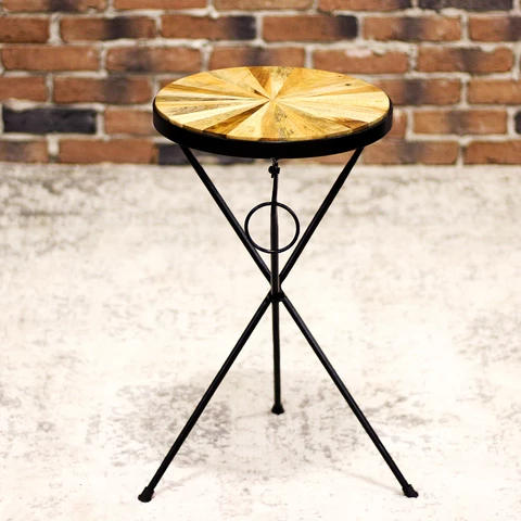 EVA - Round Side Table - Wazo Furniture