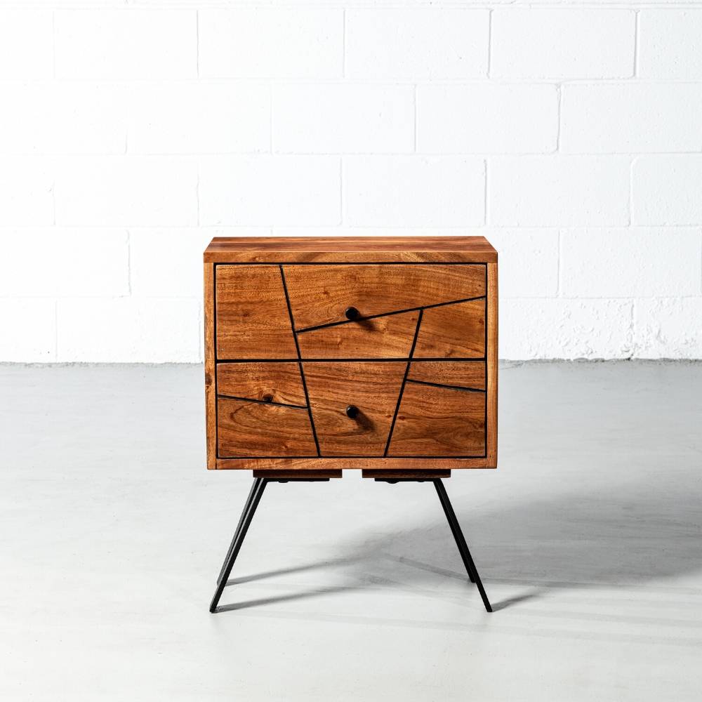 PALMA- Mid Century Night Table - Wazo Furniture