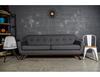 Conrad 3- Seater Sofa Dark Grey