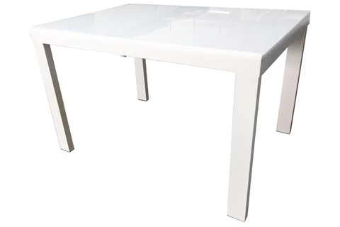 HANS - Extendable Dining Table, 120 cm - 223 cm (47.2" - 87.8"), WHITE - Wazo Furniture