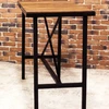 HOLMEN - Acacia Wood Bar Table (160 cm) - Wazo Furniture