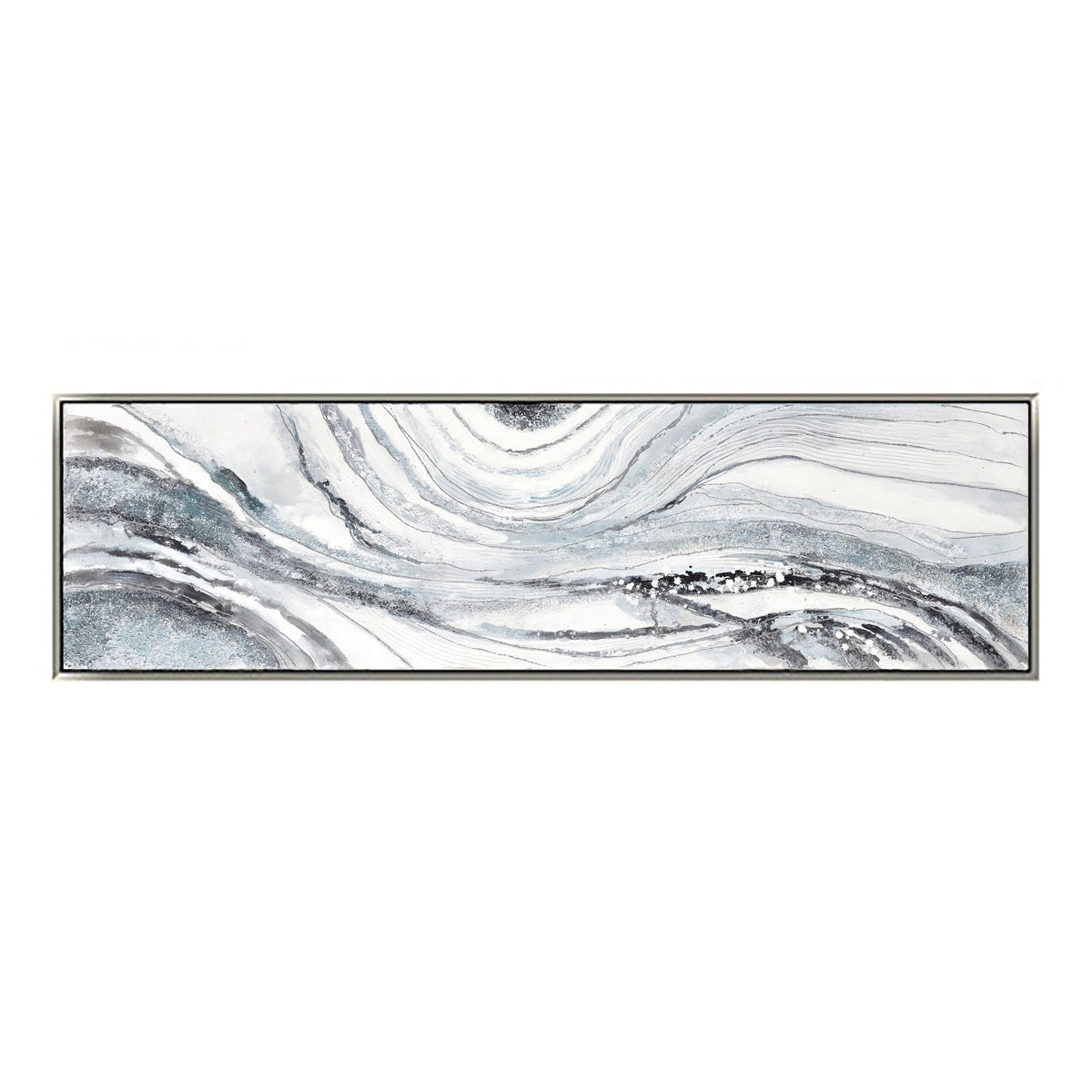 INDIRA  - peinture sur toile (50x180)