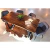 DALE Dining Chair - Dark Grey Fabric - Wazo Furniture
