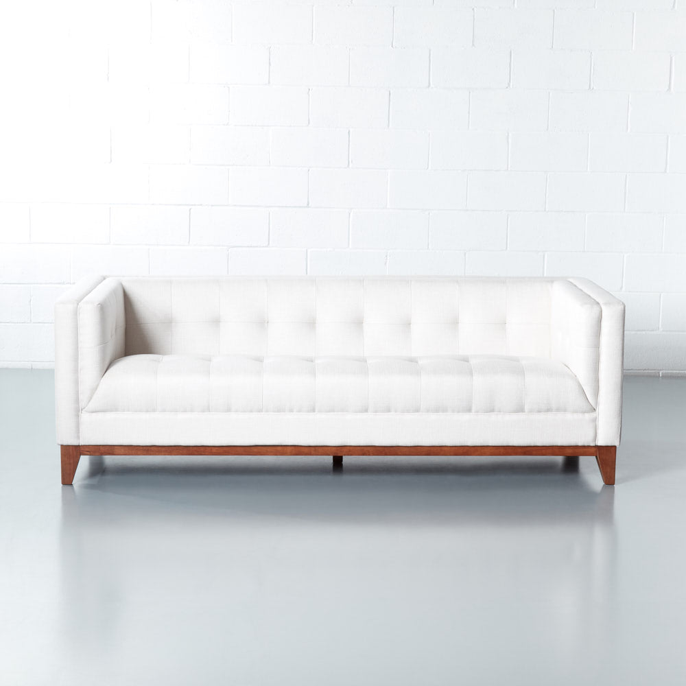 LANDON - Cream Fabric Sofa