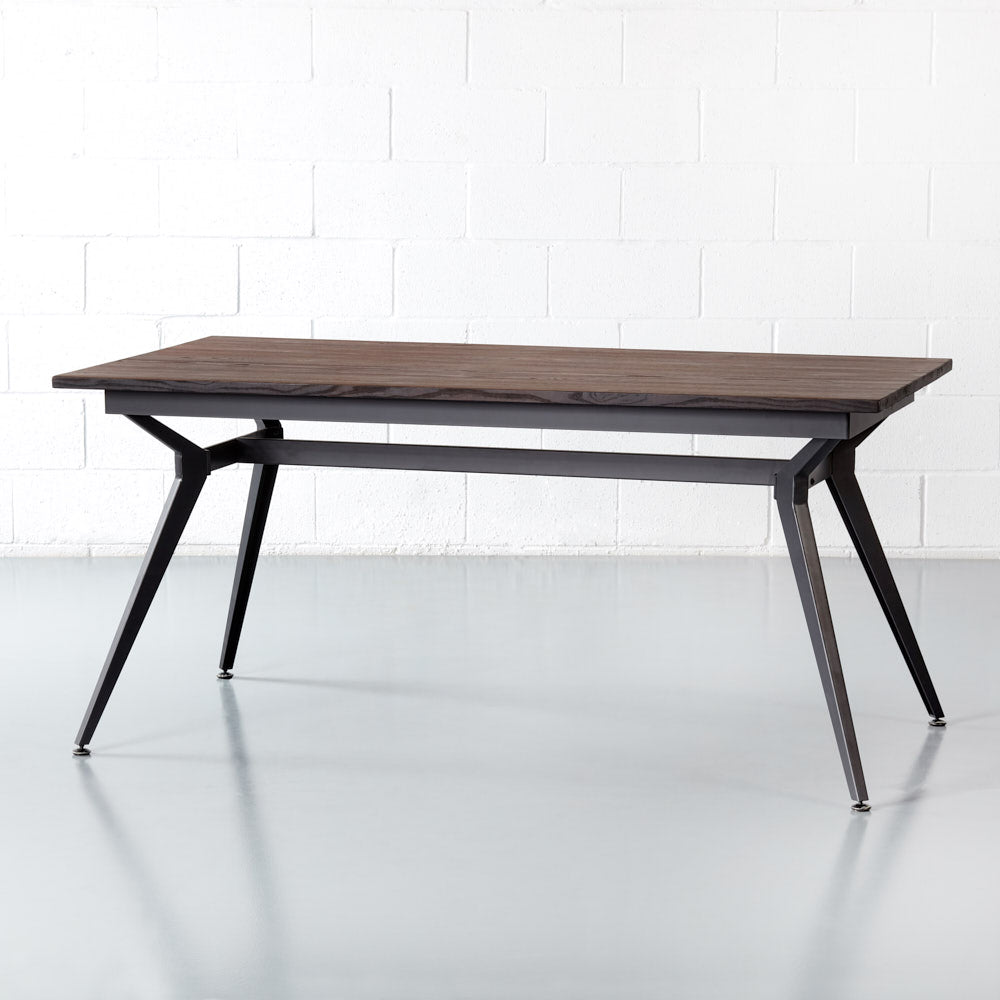 RIVERA - Zelkova Elm Wood Dining Table (160 cm)