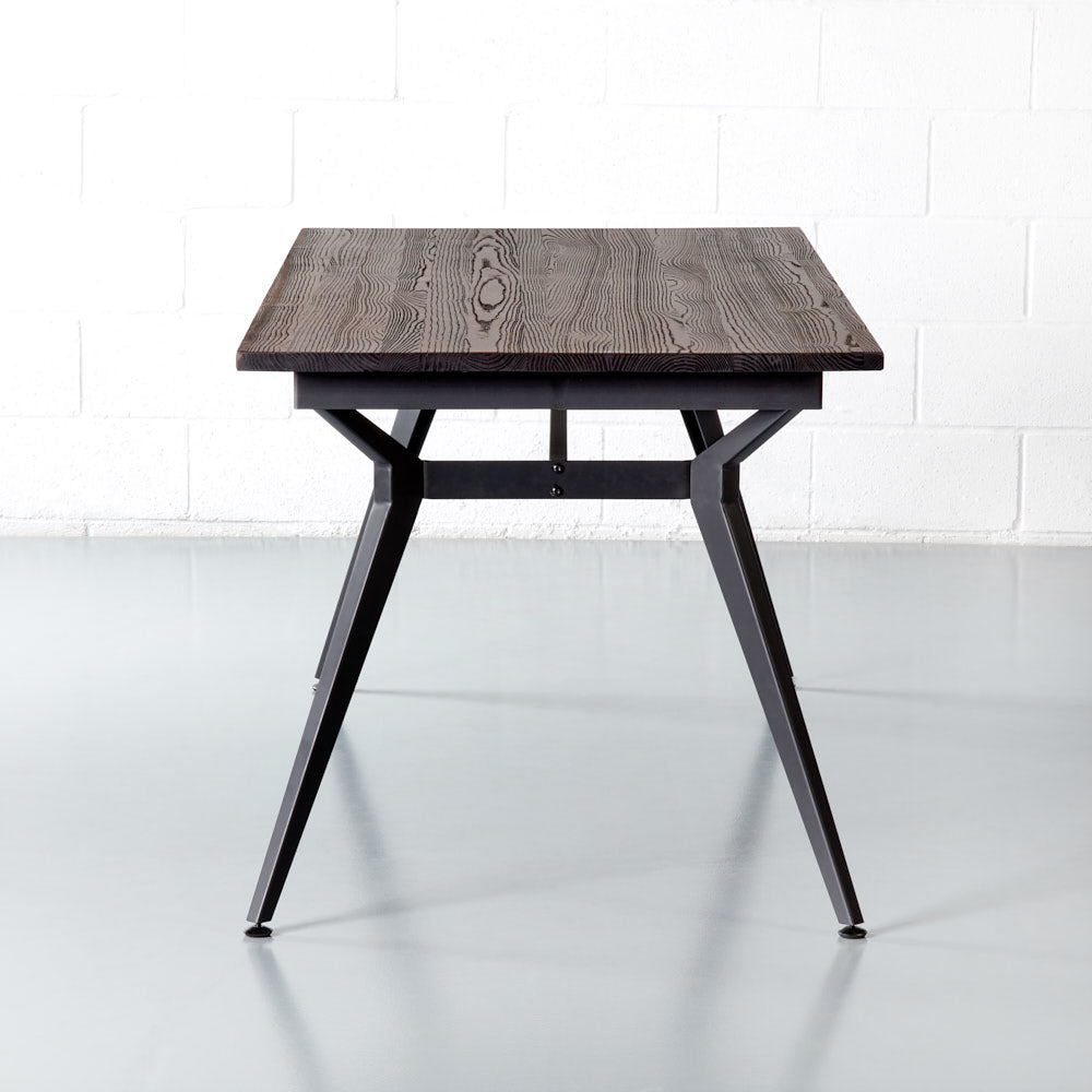 RIVERA - Zelkova Elm Wood Dining Table (160 cm)