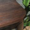 Tolix Bar Stool with Backrest and Wood Seat - 65 cm