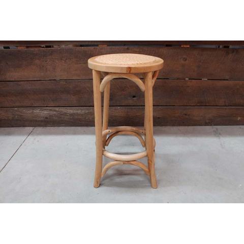Woodbridge Round Top Wooden Bar Stool