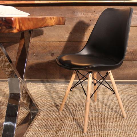 Eiffel Eames Style Padded Side Chair - Wazo Furniture