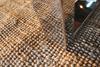Acacia Live Edge Wood Table with Chrome U Legs/Natural Color - Wazo Furniture