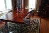 Live Edge Acacia Dining Table with Chrome U legs/Honey Walnut - Wazo Furniture