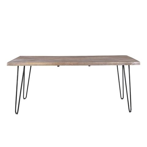 Karmichael Mango Wood Table With Hair Pin Legs