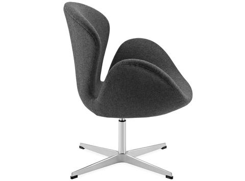 Arne Jacobsen Style Wool Swan Chair - Wazo Furniture