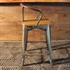 Tolix Bar Stool with Armrest - 65 cm - Wazo Furniture