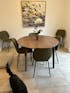 MONROE - Green Leather Dining Chair